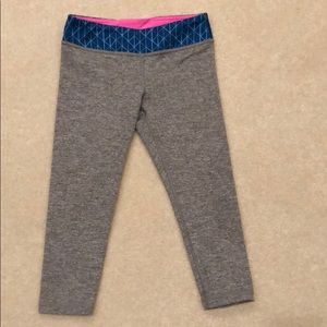 Girls Grey Ivivva Cropped Pants